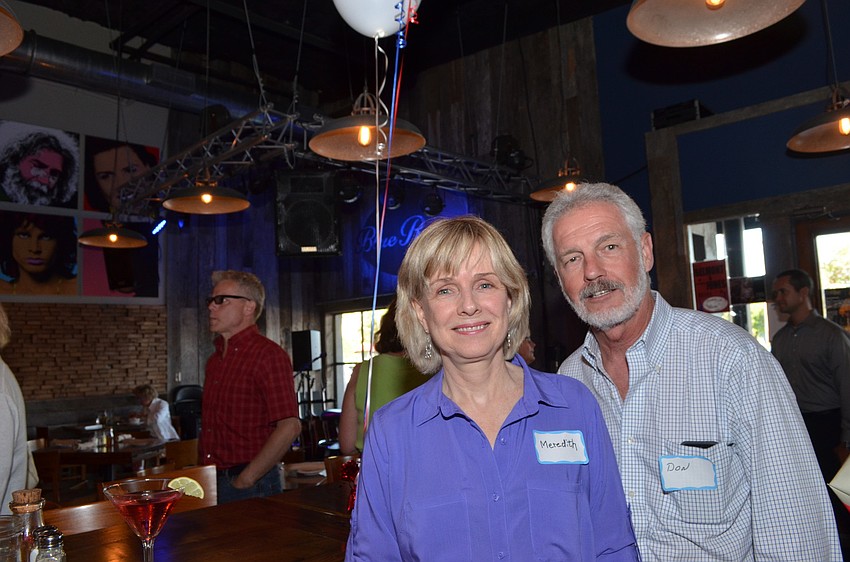 Mayor Suzanne Atwellâ€™s sister, Meredith McMurray, and brother-inâ€“law, Don, came out to support her.