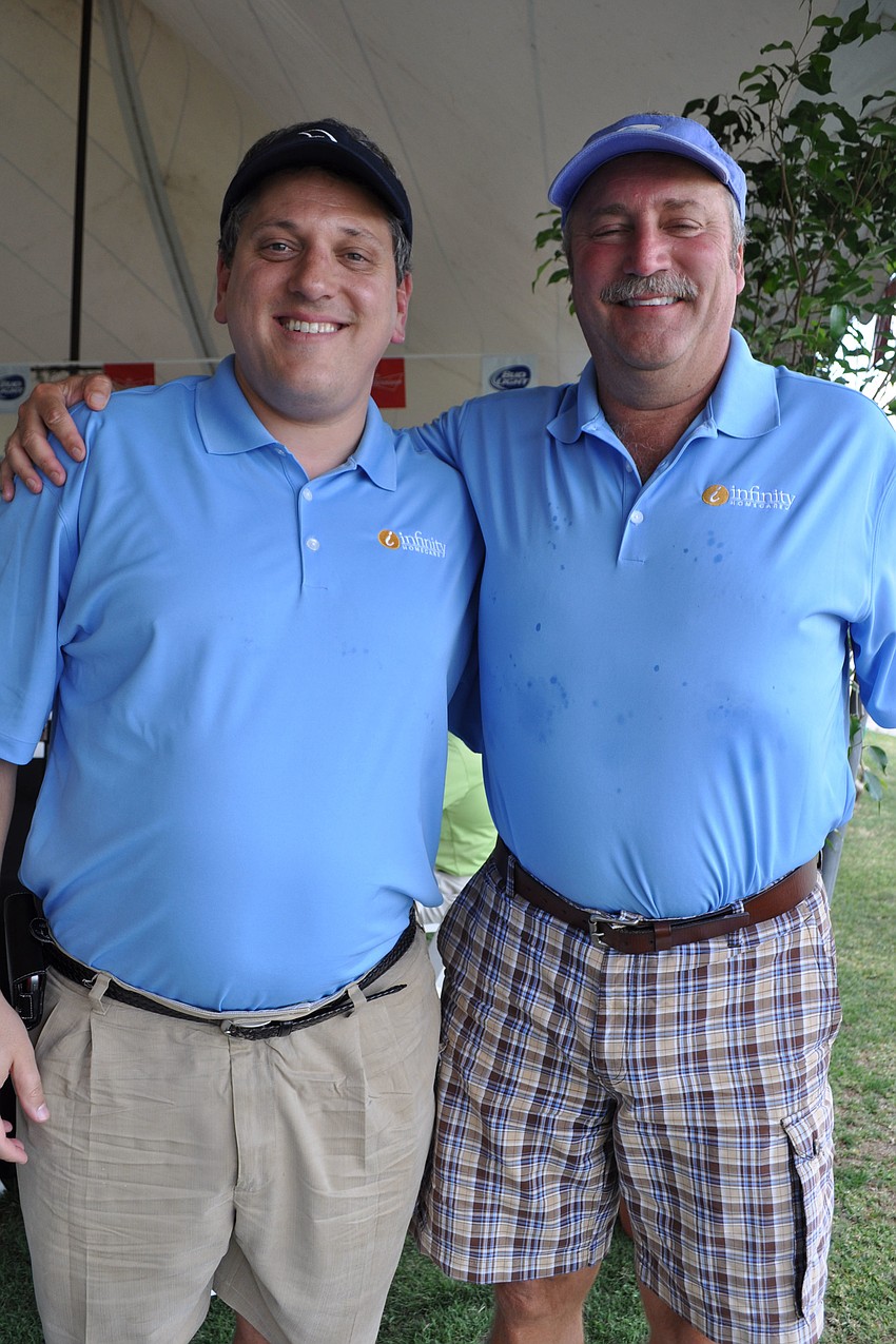 Steve Karasick and Ralph Nelson represented Infinity Homecare.