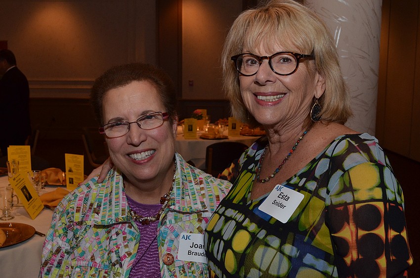 Joan Braude and Esta Snider