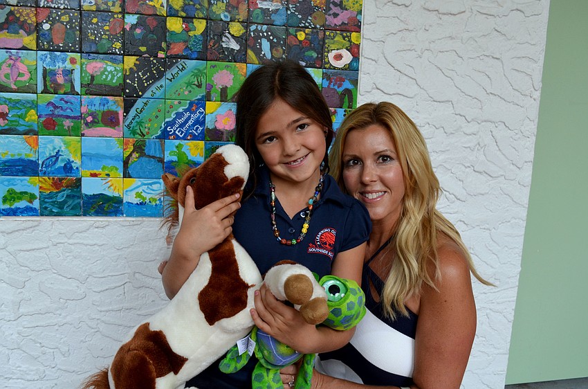 Colette Straschnov and her daughter, Marina