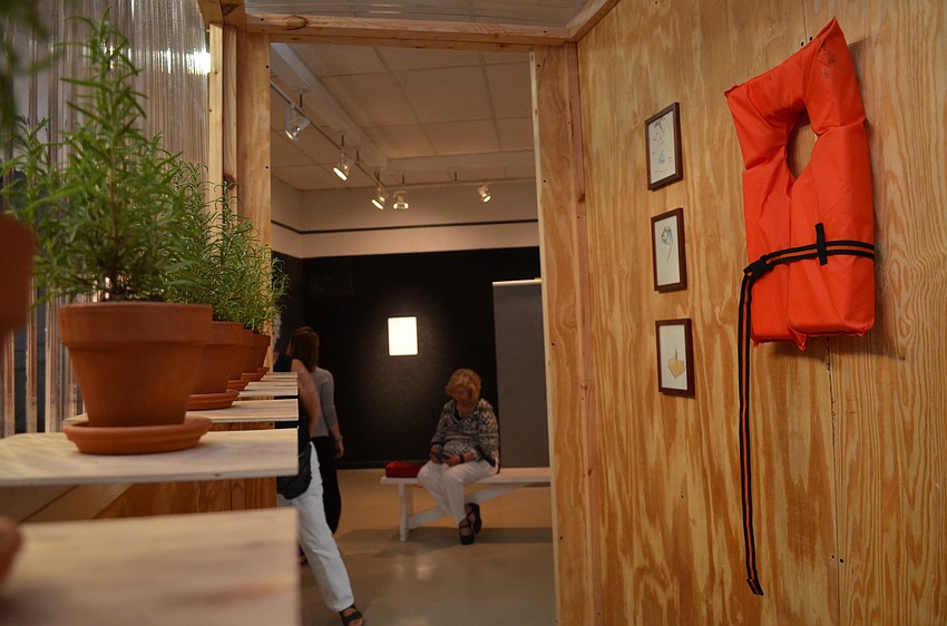 Black Box Project, an â€œInstallationâ€ by Zachary See. This portion of the installation is called â€œShip me Home.â€