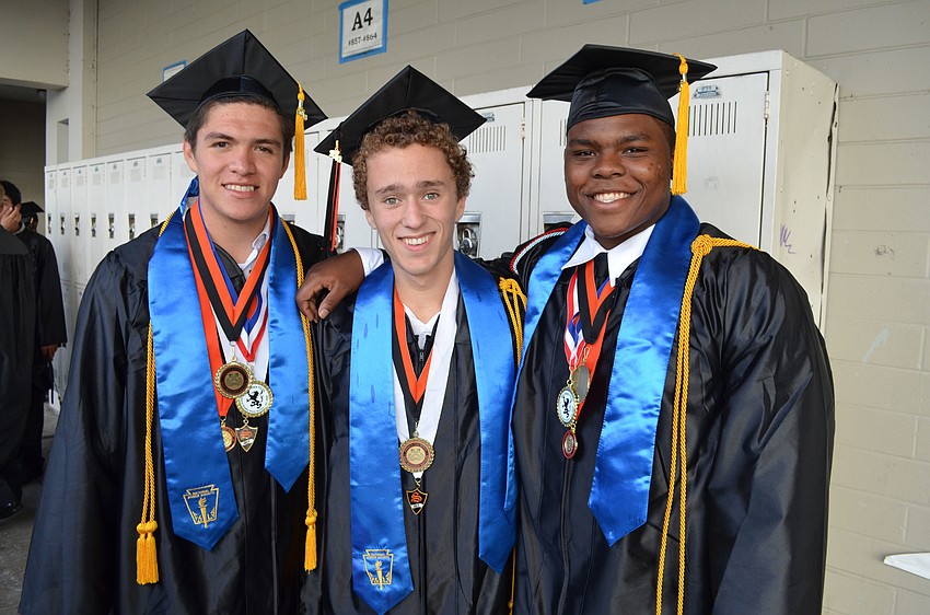 Ricardo Martinez, Cal Pilkey and Hakeem Rhodes