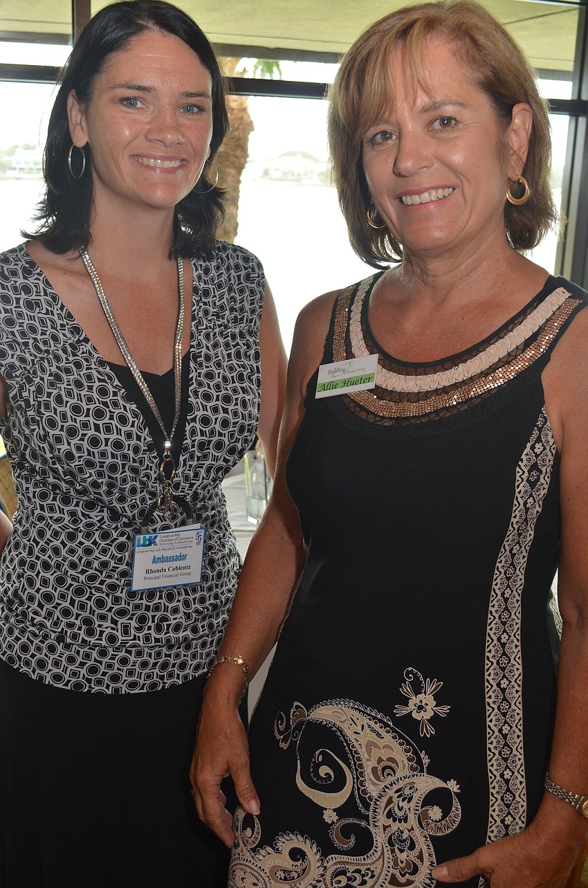 Rhonda Coblente of Principal Financial Group and Allie Huenter of Building Connections