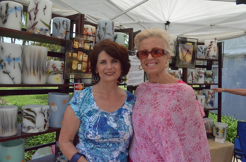 Candi Messerschmidt and Joan Crowley