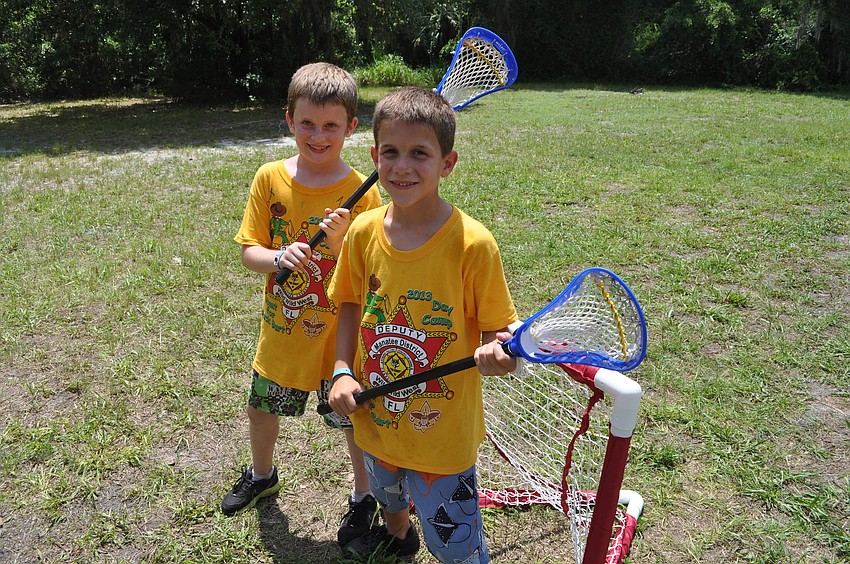 Max Soodek and Jackson Fox played lacrosse.