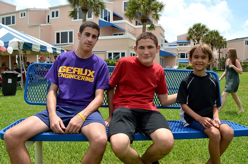 Jordan Morello, Brennan Morello and Canon Jones