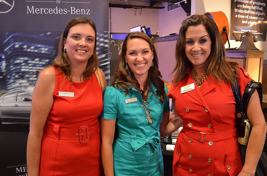 Jamie Muldoon, Amy Souza and Michelle Brault