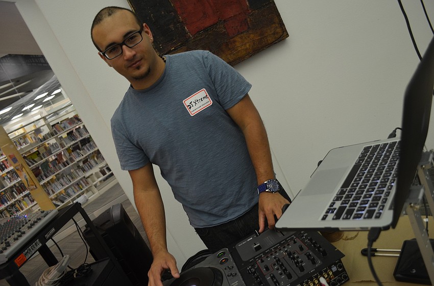 John Perez, DJ Xtreme, spun hits during the Fashion Dash.