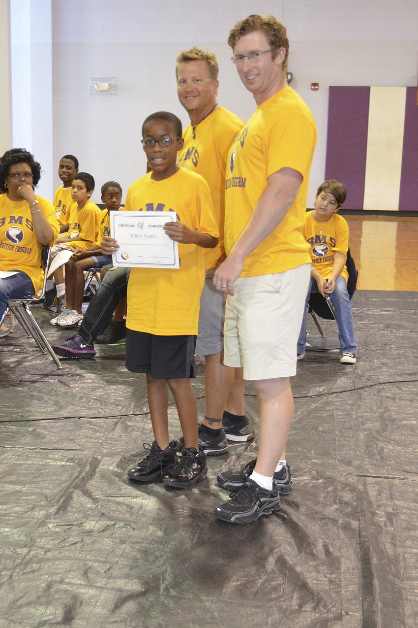 Eddie Austin, Chuck Woods and James Leggett