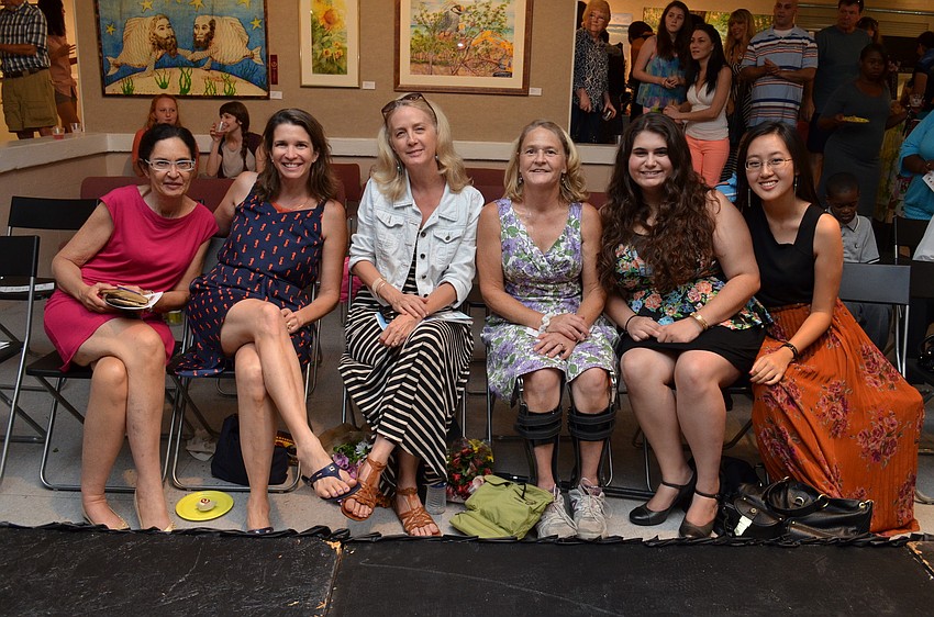 Jeannette Brideman, Sarah Walsh, Elizabeth Thompson, Retsy Lauer, Melissa Lobel and Tiffany Li