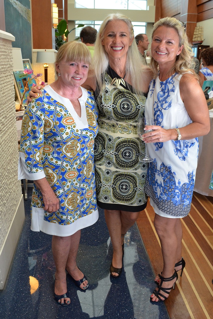 Sandy Loevner, Dru Greede and Laurie Birnbach