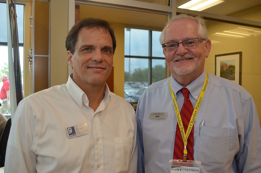 Rick Hughes of Goodwill and Andy Reeves of BB&T