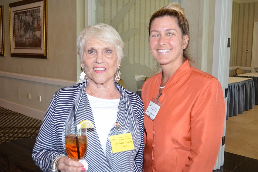 Barbara Hansen and Karin Tugendhat