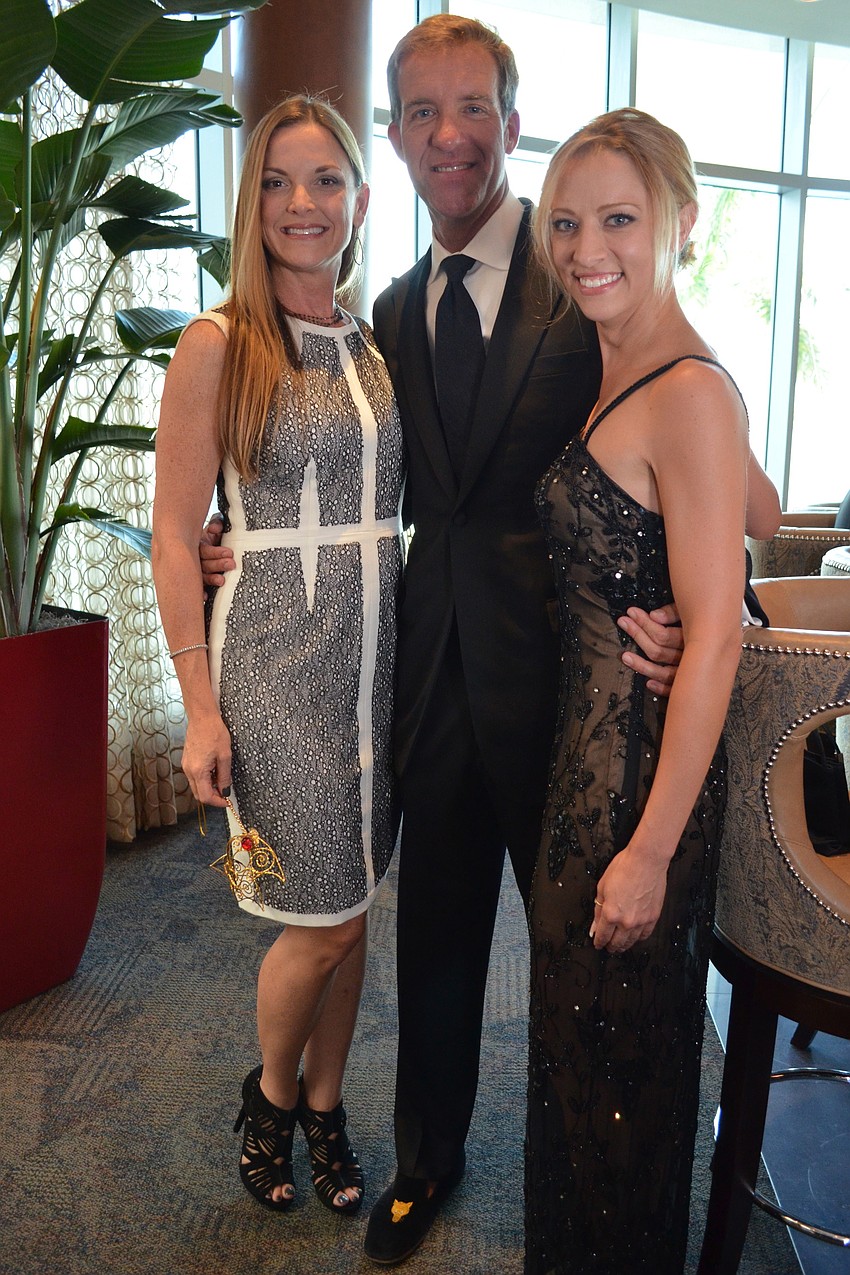 Jill Malkin, John Chapman and Theresa Getzen