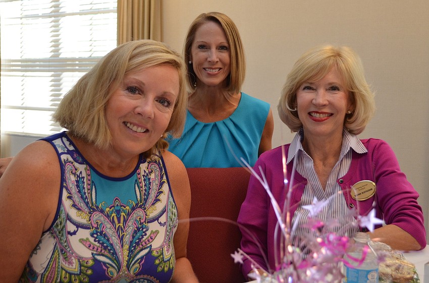 Donna Mateer, Heather Clark and Virginia Montgomery