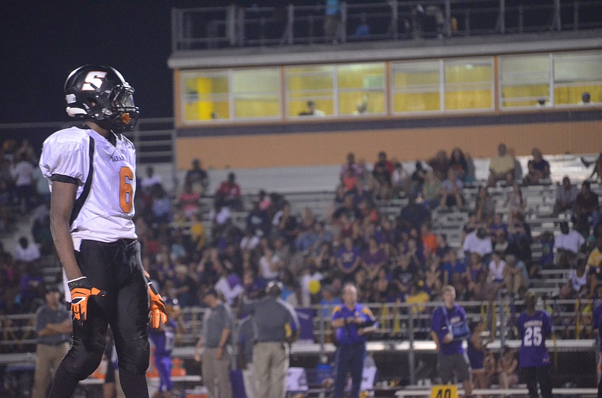 Sarasota High School football player Devon Freeman