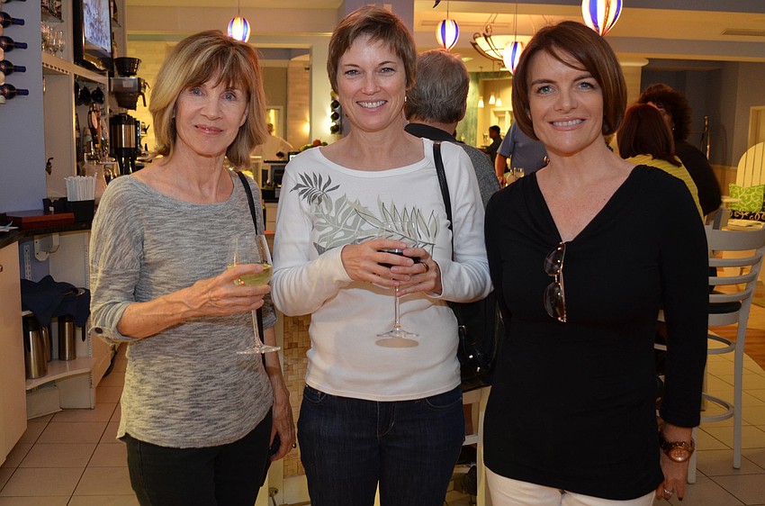 Sandy Taylor, Christy Perry and Angela Johnston