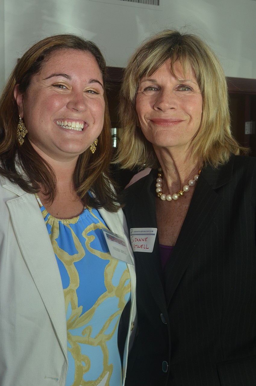 Vickie Brill and Suzanne Atwell