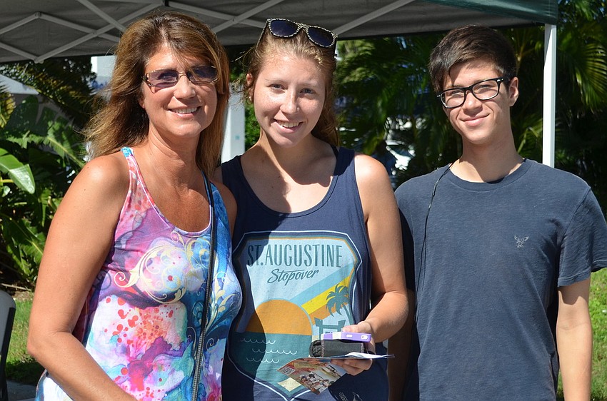 Rita Williams, Nina Ardle and Mercy Williams
