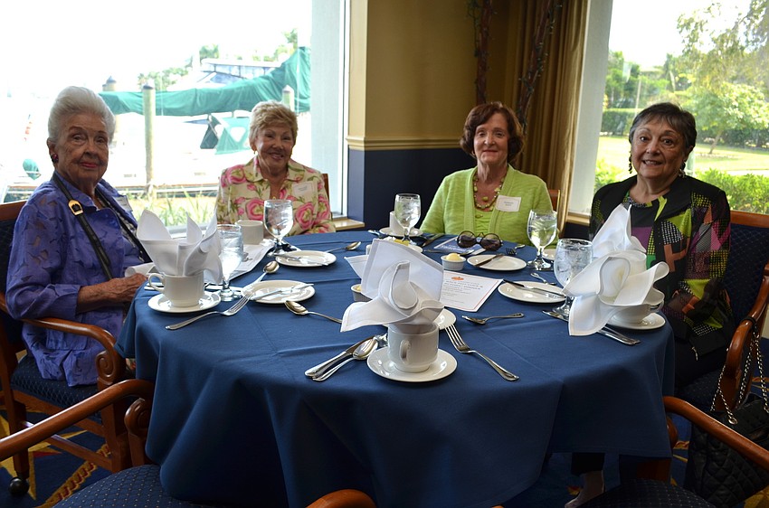 Doris Goldman, Marjorie Harper, Barbara Maier and Marilyn Stamberg