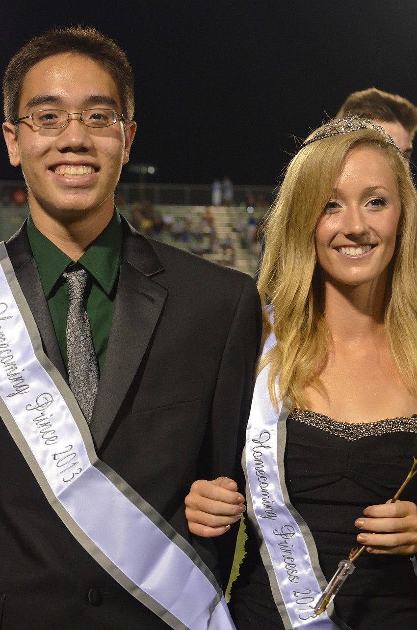 Juniors John Merritt and Katie Molinari