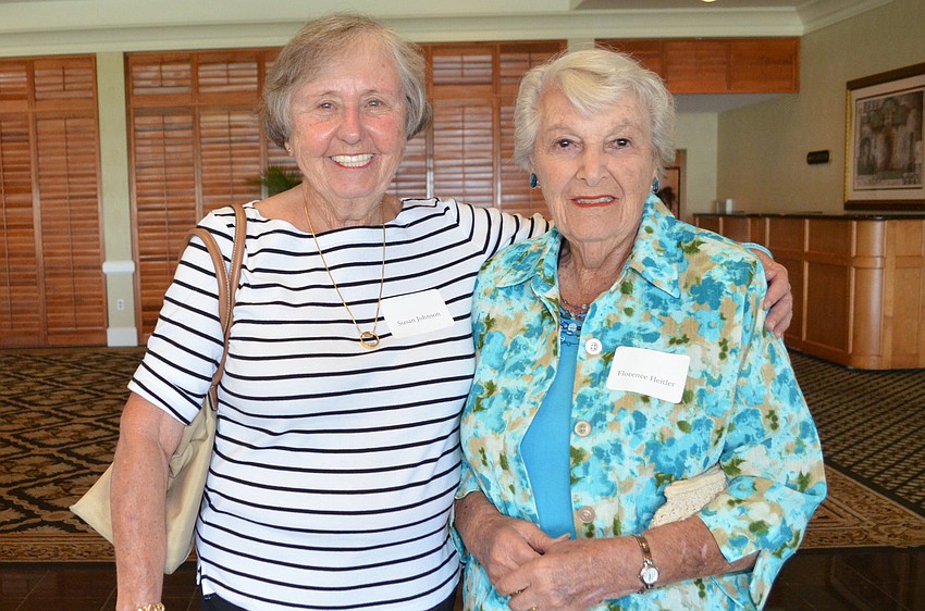 Susan Johnson and Florence Heitler