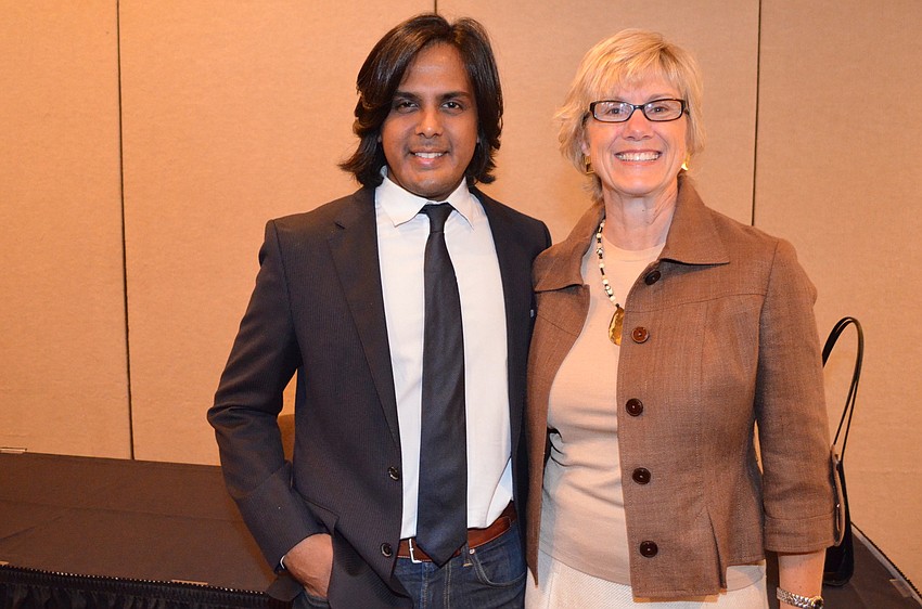 Anand Pallegar and Marjorie Floyd