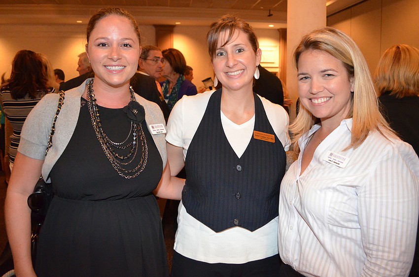 Gabrielle West, Taylor Collins and Lisa Dahlquist