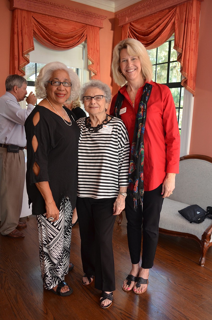 Helen McBeam, Marilyn Harwell and Karen Eastmoore