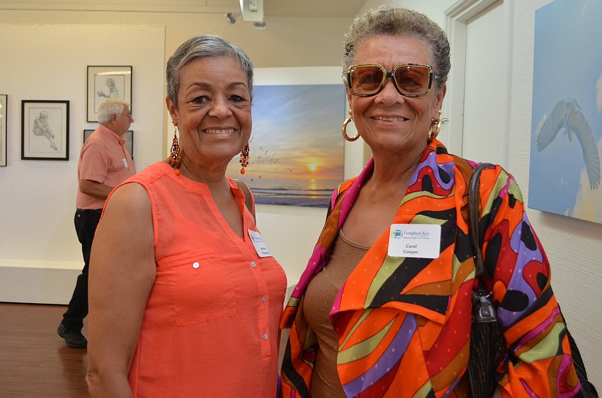 Arline Flourney and Carol Cooper