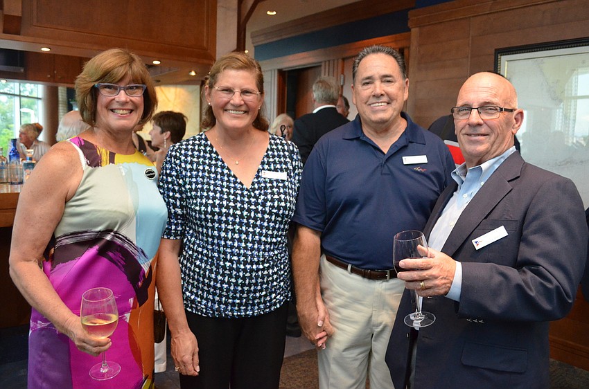 Barbara Marzullo, Juli and Paul Kampe with Chuck Marzullo