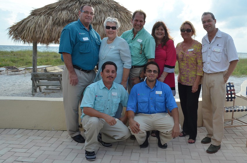 Rory Jaret, Jeanette Frint, Mark Meador, Julia Becker, Kate Eiseler, Scott Franza, Juan Cavazos and Elton Arellano