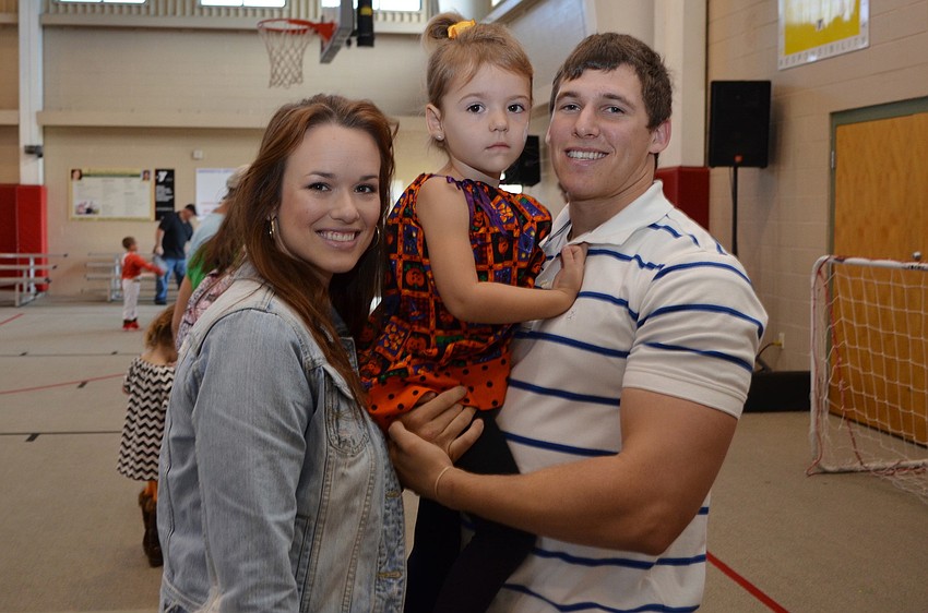 Mary and Daniel Zarella with their daughter Giavonna