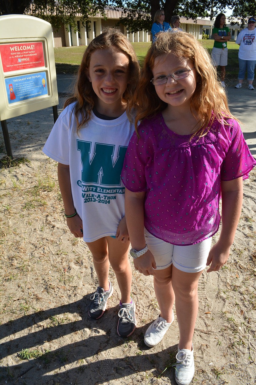 Mackenzie Lawson and Kaitlin Sloat spent the morning together.