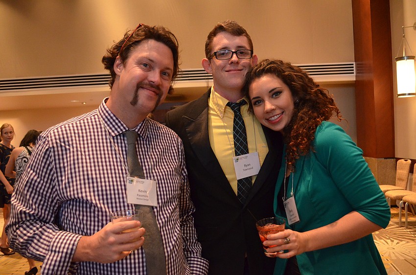 Kevin Passmore, Ryan Townsend and Alexis Copeland