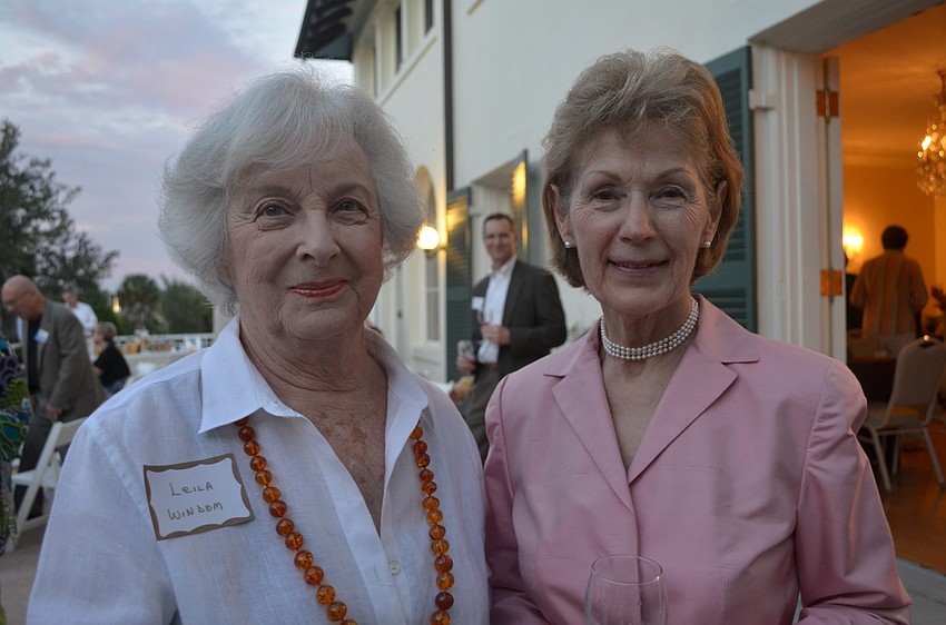 Lelia Windom and Carolyn Conte