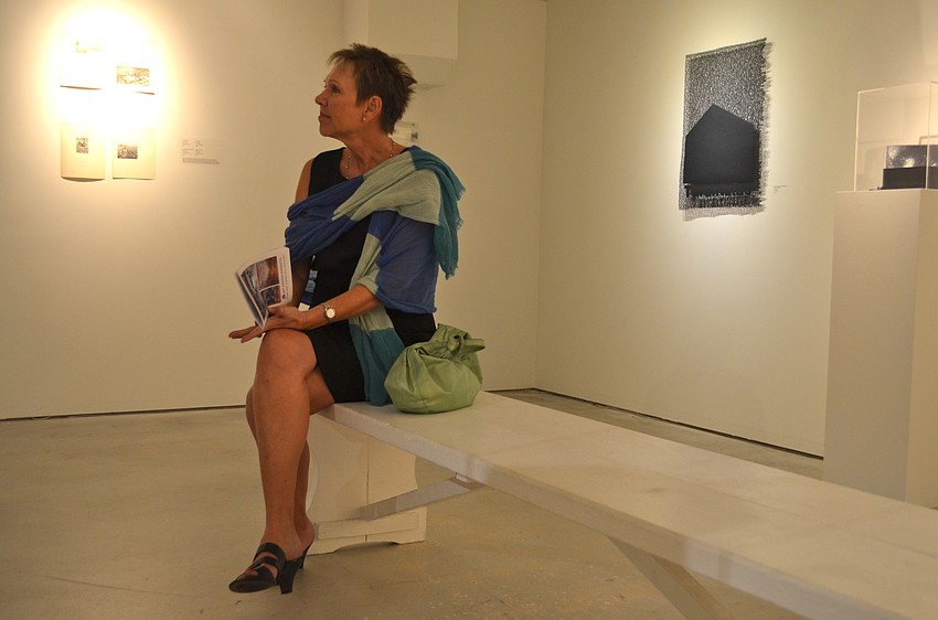 Rhonda Gushee won second prize in the juried â€œminiaturesâ€ show