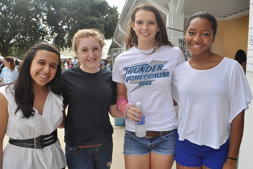 Francesca Perrone, Meg Phillips, Lisa Hoffman and Catherine Williams