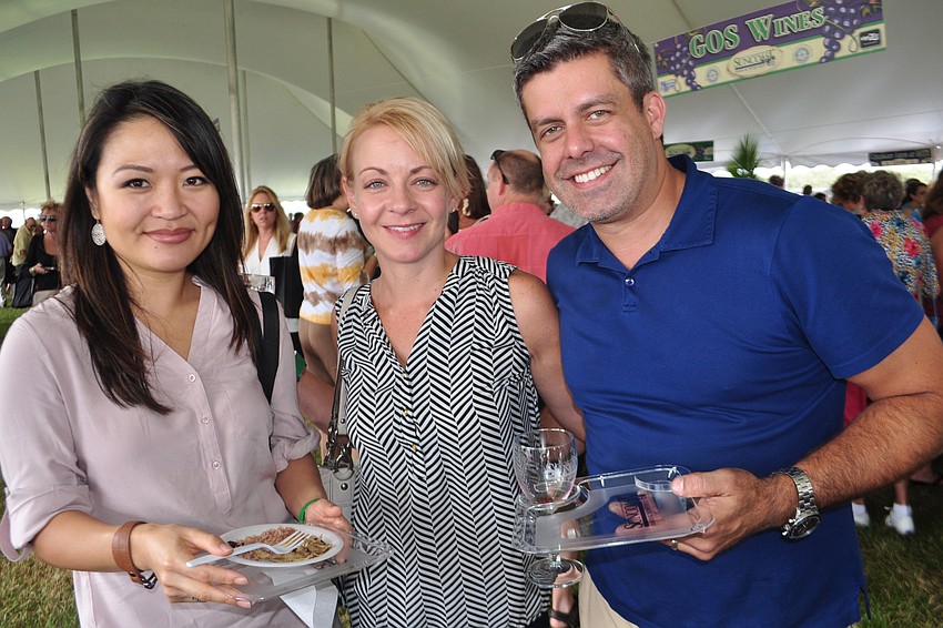 Sara Moore with Karen and Brooke Misantone