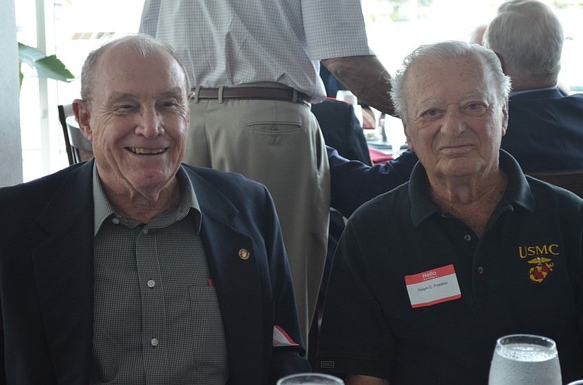 Ralph Franklin with Jarvis Lynch