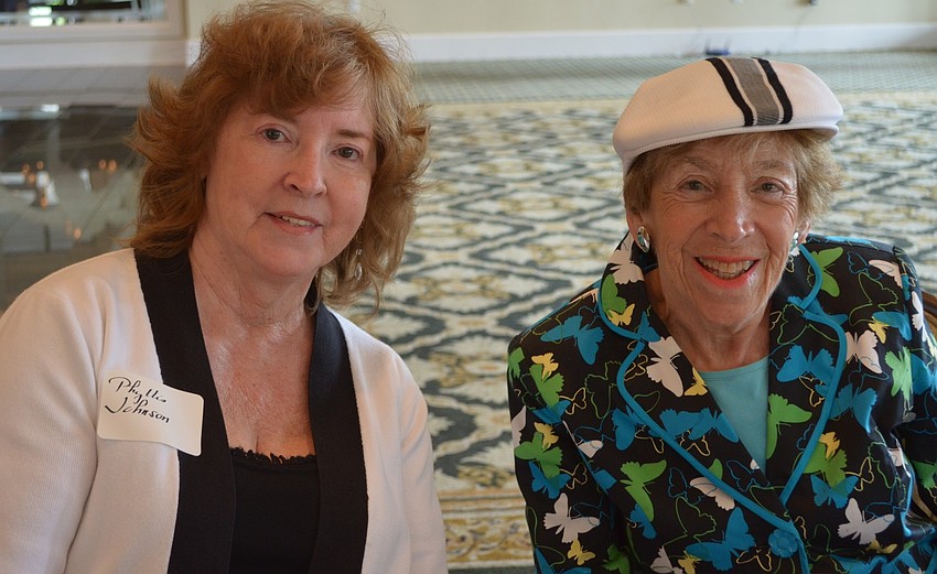 Phyllis Johnson and Mimi Edlin