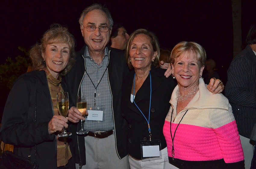 Marilyn and Ivan Kushen, Susan McLeod and Dottie Baer Garner