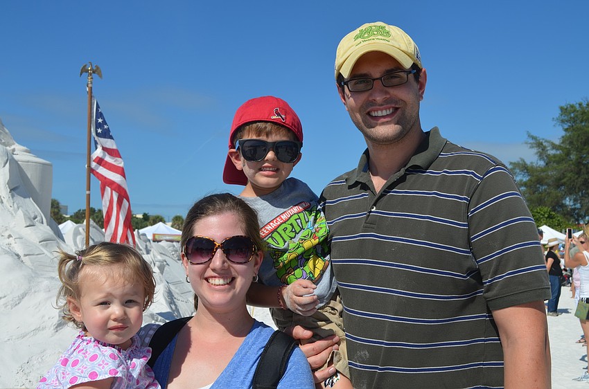Amelia, Audrey, Jacob and Tim Haut