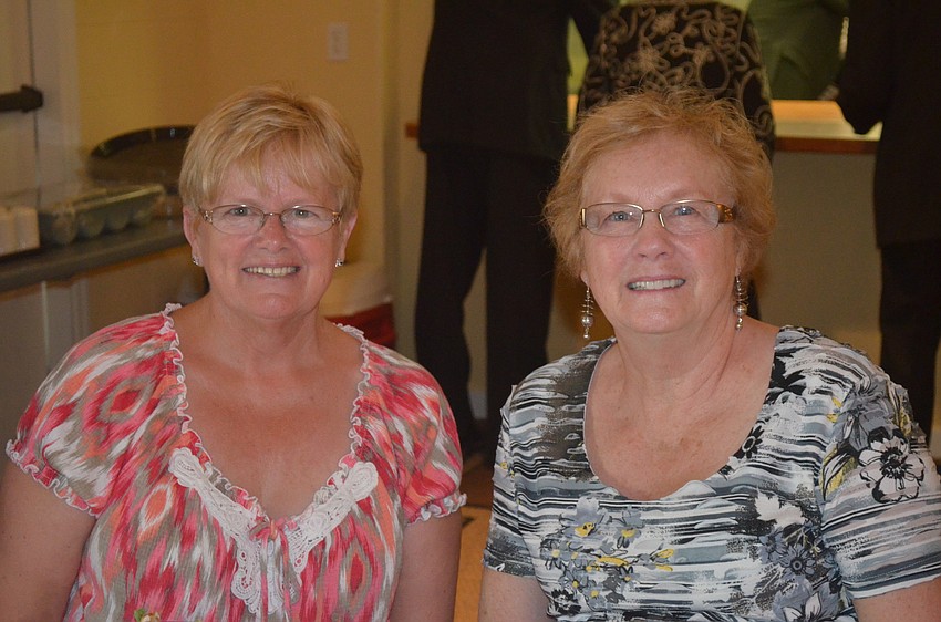 Connie McCabe and Shirley Sweet