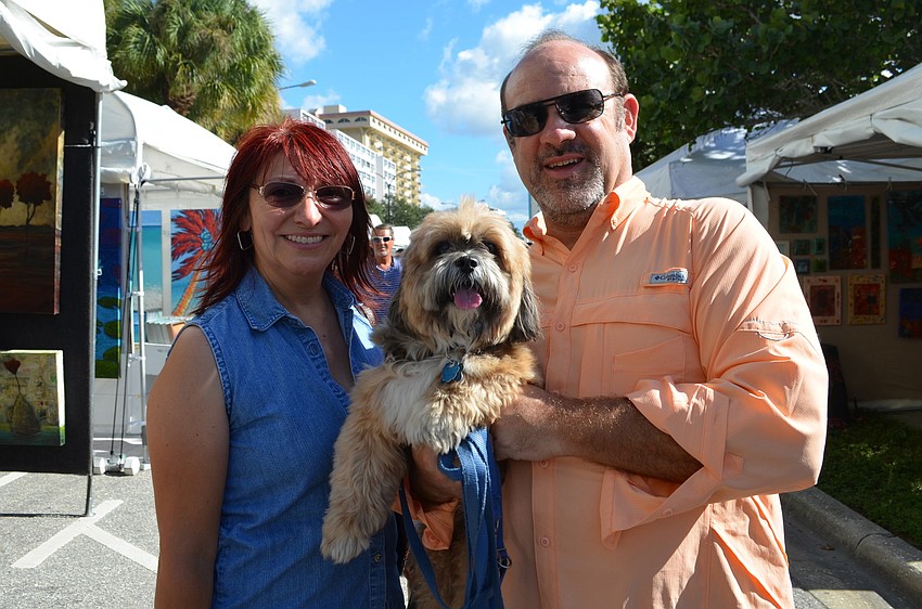 Elizabeth and John Jennings with Boqueron