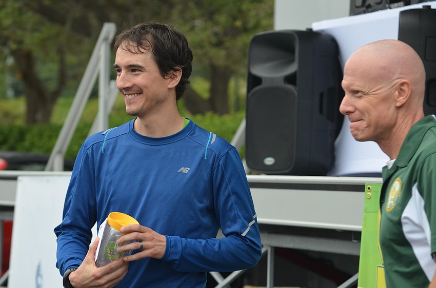 Chris Mahoney came in first with a time of 1:15:00.