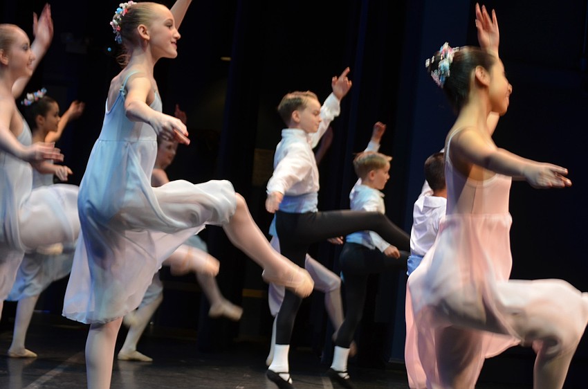 A Variation by Verdi choreographed by Kate Honea kicks-off the production