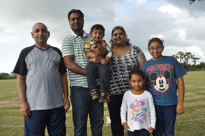 Emrit Saini, Gursewak Singh, Gurbaj Singh, Simpy Singh, Harleen Saini and Jasleen Saini