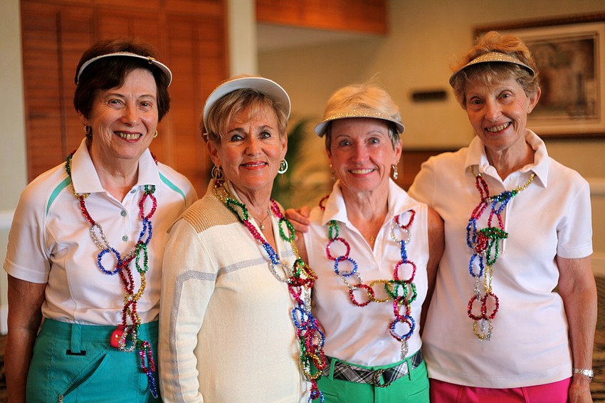 Hannah Weinberg, Bunny Skirboll, Gwen Watson and Anita Cohen