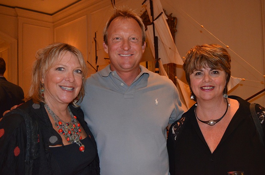 Morgan, Eric Seace and Judy Borgmeyer